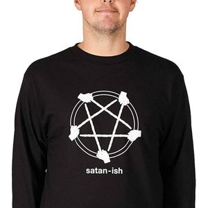 NWT! Enjoi Satan-Ish Pentagram Star Black T-Shirt